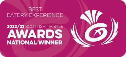 Best Eatery Experience in Scotland 2022-2023 Visit Scotland, Scottish Thistle awards, WeeCOOK Carnoustie, Angus, Dundee Cafe, Restaurant, caterers, pies